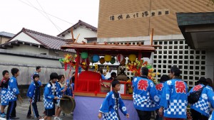 佐佐木信綱記念館でお祭り