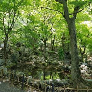 聖宝寺と東海自然歩道