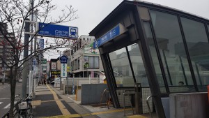 M15 茶屋ヶ坂駅